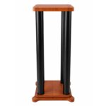 Wooden surround 
sound speaker stands