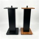 Wooden surround 
sound speaker stands - Image 3