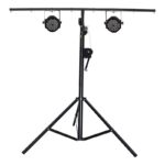 Hand-cranked lighting stand