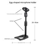 A-frame desktop 
microphone stand - Image 2