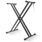 Double-braced 
keyboard stand